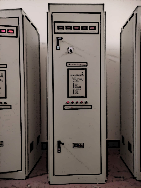 蓄电池充电器实景